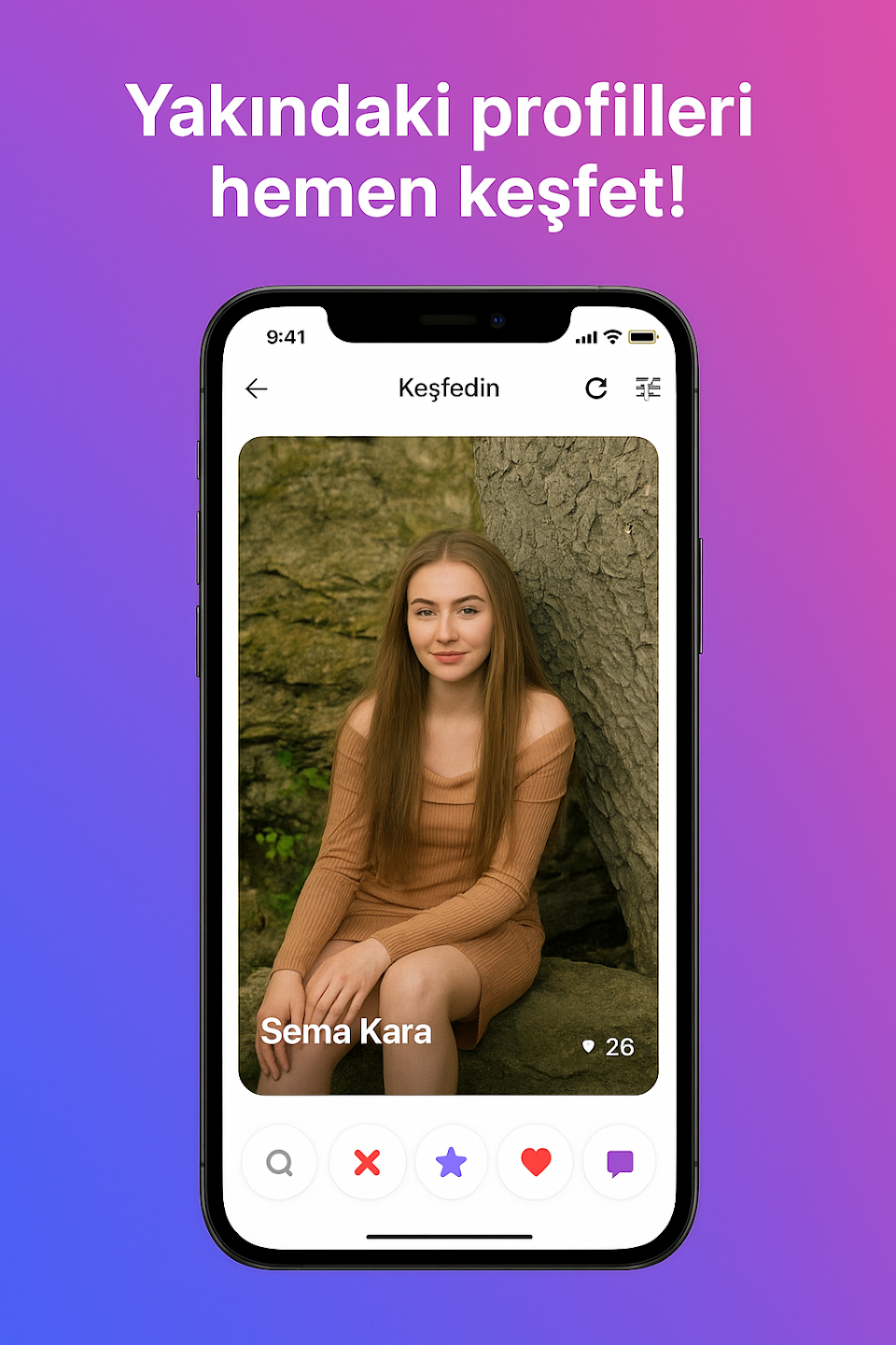 Frienday uygulamasi ekran goruntusu 1